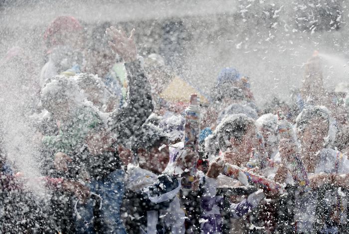 This Is the Biggest, Craziest Foam Fight in the World