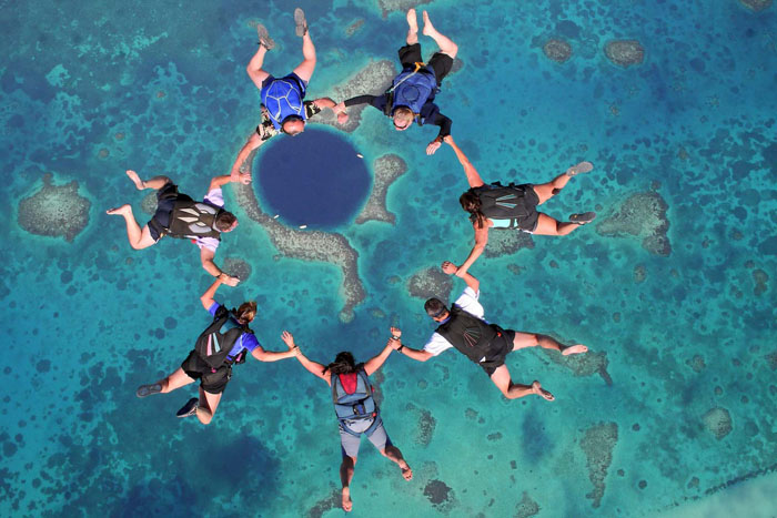 Exploring The Great Blue Hole In Belize