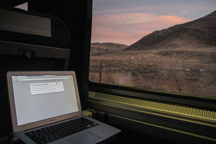 travel across the us by train