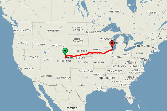 travel across the us by train