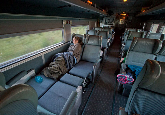 canada travel by train