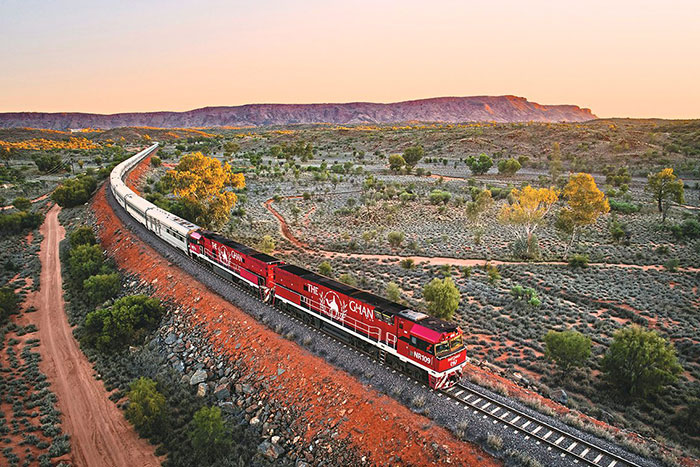 3 Days Across Australia by Train